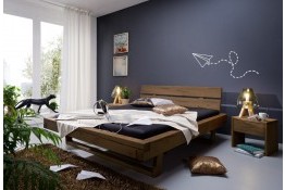 Кровать из массива сосны ВЕ 140 (венге)